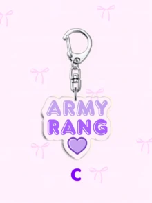 1 Stück/7 Stücke Acryl Schlüsselanhänger, Taschendekoration, lila ARMY-Themen Anhänger (mit ARIRANG, SWIM, "I STAYED" & ARIRANG Album Designs), K-Pop Freundschafts Taschenanhänger, perfektes Fangeschenk für ARMY, Freunde, Freundinnen, Familie, Lehrer, Partyfavors & ARMY-Themen Handydekoration - Verschiedenfarbig - Übersicht 5