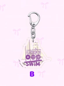 1 Stück/7 Stücke Acryl Schlüsselanhänger, Taschendekoration, lila ARMY-Themen Anhänger (mit ARIRANG, SWIM, "I STAYED" & ARIRANG Album Designs), K-Pop Freundschafts Taschenanhänger, perfektes Fangeschenk für ARMY, Freunde, Freundinnen, Familie, Lehrer, Partyfavors & ARMY-Themen Handydekoration - Verschiedenfarbig - Übersicht 4