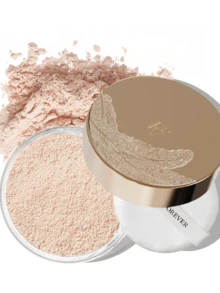 FV 10g Soft Focus Setting Powder Matte Oil Control Long Lasting Talc-Free Loose Face Powder Smooth Texture Face Powder For Oily Dry Skin Brand Beauty Makeup Face Paint For Women & Girls Perfect For Ideal For Y2K Fancy Fashion ,Birthday & Parties - Natural - View 10