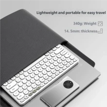 HP K231 无线蓝牙键盘，长续航办公轻便便携键盘，兼容 iPad、智能手机、笔记本电脑、平板电脑，HP 2.4G 无线迷你键盘 - 查看 8