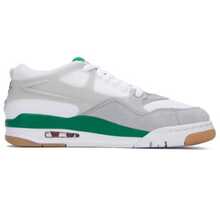Nike Jordan Air Jordan 4 RM Pine Green 時尚 百搭 低筒 復古籃球鞋 白綠色 - 白綠色 - 查看 6