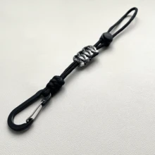 2件/1件裝 可攜式水壺掛繩附鑰匙圈，耐用鋁合金夾扣，水壺肩背帶，水壺配件，多色可選，適合返校季、健身、野餐、露營、戶外活動，掛鉤式水壺 - 彩色 - 查看 12