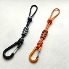 2件/1件裝 可攜式水壺掛繩附鑰匙圈，耐用鋁合金夾扣，水壺肩背帶，水壺配件，多色可選，適合返校季、健身、野餐、露營、戶外活動，掛鉤式水壺 - 彩色 - 查看 14