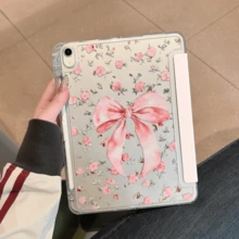 Ốp bảo vệ phù hợp cho máy tính bảng MatePad SE 11 inch, có khe cắm bút, mặt lưng acrylic trong suốt cao cấp, chống sốc và chống rơi, thiết kế gập ba, chức năng ngủ/thức thông minh, phù hợp với MatePad 11.5, MatePad 11.5S. 2026, cũng phù hợp với Redmi Pad SE 11 inch 2023/ Pad 2 11 inch. - Trong sáng - Xem 3