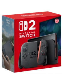 Nintendo Switch Máy chơi game Switch 2: Thiết kế mỏng nhẹ, kiểu dáng đẹp và dễ mang theo; màn hình HD 7.9 inch cho chất lượng hình ảnh được nâng cao và màu sắc sống động; bộ nhớ trong 256GB; micro khử tiếng ồn tích hợp; lý tưởng cho chơi game trực tuyến nhiều người chơi và giải trí thông thường. (Phiên bản Hồng Kông) - Xem 12