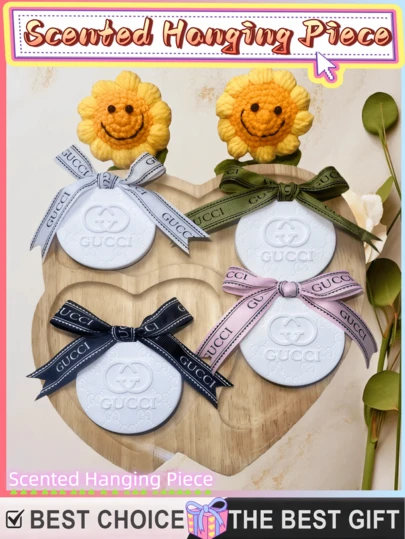 1pc Scented Pendant Decoration, Fragrance Sachet. Decorative Pendant, Long-Lasting Fragrance Pendant For Wardrobe And Bedroom. Suitable For: Car, Kitchen, Living Room, Bedroom, Wardrobe, Shoe Cabinet, Back To School, Bathroom, Gift, Promotional Item, Mother's Day, Father's Day, Wedding, Decoration, Holiday, Birthday Gift...