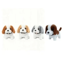 Plush Puppy Jumps, Walks, Barks And Somersaults / For Kids - PINK TIE DYE RABBIT - 查看 5