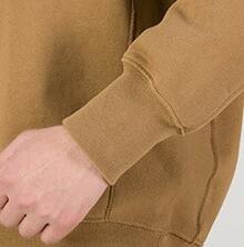 Nike Embroidered Comfortable Sporty Crew Neck Pullover Sweatshirt - Brown - View 4