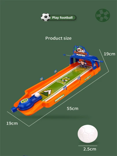 Kids Tabletop Bowling Game With Launcher, Easy To Install, Trains Hand-Eye Coordination And Focus, Multi-Player Family Party Game, Birthday Gift For Boys And Girls