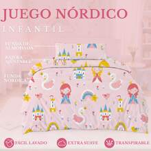 Conjuntos de capas de edredão - PRINCESA - Ver 2