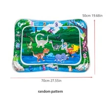 Baby Wassermatte, aufblasbare Baby Wassermatte, PVC Sommer Baby Klimaboden Matte, Kinder Innen Wassermatte, Sommer Eismatte - Verschiedenfarbig - Übersicht 4