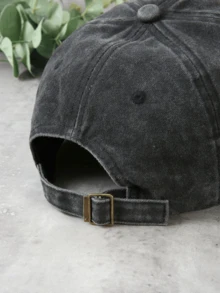 Cappellino da baseball da uomo - nero - Visualizzare 4