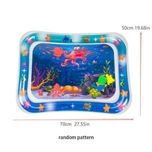Baby Wassermatte, aufblasbare Baby Wassermatte, PVC Sommer Baby Klimaboden Matte, Kinder Innen Wassermatte, Sommer Eismatte - Verschiedenfarbig - Übersicht 8