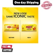 Lipton Black Tea Bags – 20 Count Each, 12 Case Pack Classic Bold Everyday Tea - one-size - View 2