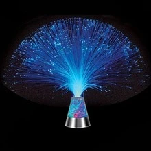 LED创意光纤灯,自动变色,AA电池供电,新奇灯,室内氛围灯,适用于卧室、客厅、走廊、游戏室、餐厅、生日、派对装饰、花园、圣诞节、情人节等场合。 - 多色光 - 查看 4