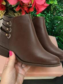 Modare Women's Ankle Boot, Ultra Comfort, Winter - 咖啡/鱷魚 - View 1