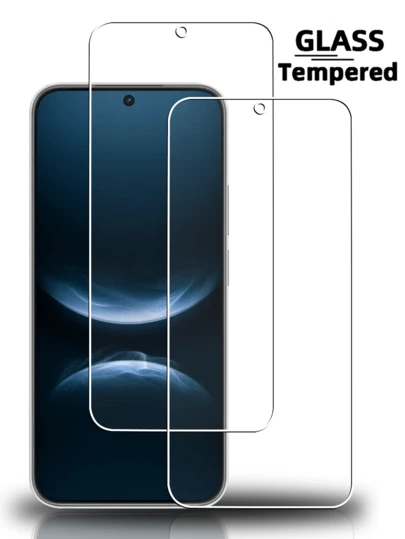 2pcs High Definition Durable & Easy To Install Tempered Glass Screen Protector, Suitable For Huawei/Honor, Daily Anti-Scratch High Transparency High Hardness Phone Screen Protector - Full Clear Tempered Glass Protector