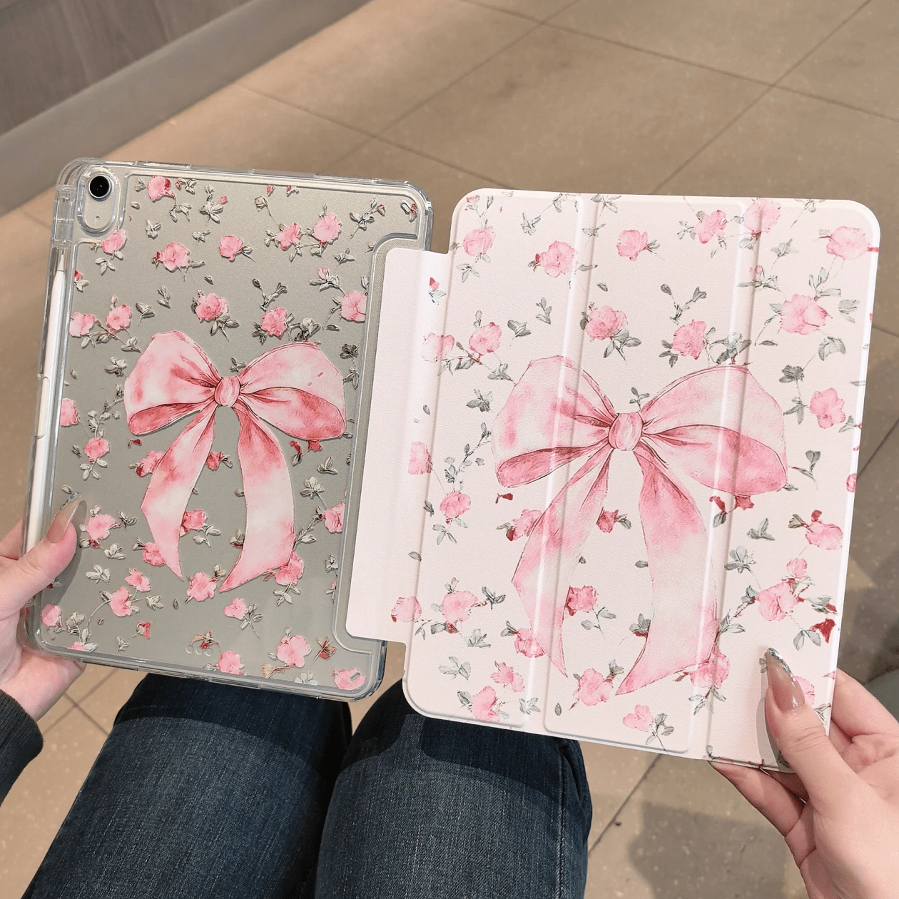 Ốp bảo vệ phù hợp cho máy tính bảng MatePad SE 11 inch, có khe cắm bút, mặt lưng acrylic trong suốt cao cấp, chống sốc và chống rơi, thiết kế gập ba, chức năng ngủ/thức thông minh, phù hợp với MatePad 11.5, MatePad 11.5S. 2026, cũng phù hợp với Redmi Pad SE 11 inch 2023/ Pad 2 11 inch. - Trong sáng - Xem 1