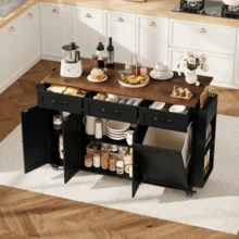 Buffet e credenze - nero - Visualizzare 8