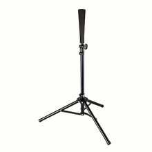 1pc Baseball Batting Tee Stand, Portable 3-Leg Tee Frame For Baseball Practice - Black - View 10