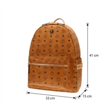 Ba lô nữ in họa tiết MCM Stark MMKEAVE16CO001 - Màu Cognac MMKEAVE12CO001 - Xem 10