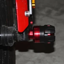 2件通用前避震器保護套，車架防撞球保護器，適用於摩托車、電動車、電動單車，摩托車配件 - 2個 - 查看 4