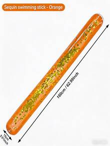 Flotador de piscina extra grande de 63 pulgadas con brillo brillante, adecuado para jugar en la piscina, juguete de agua inflable de alta flotabilidad para adolescentes y adultos, accesorio de piscina confiable para resorts tropicales, viajes a lagos y piscinas del patio trasero - Multicolor - Ver 14