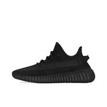 Giày thể thao cổ thấp adidas Originals Yeezy Boost 350 V2 "Onyx" chất liệu vải, thoải mái và chống trượt, màu đen, dành cho cả nam và nữ. - màu đen - Xem 1