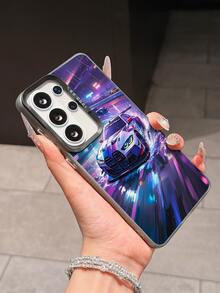 1个TPU+PC磨砂手机壳，赛车图案，超级跑车风格设计，防震保护套，兼容 17 Pro Max/16 Pro Max/17 Pro/17/16 Pro/16/15/14/13/12/11/Pro/Pro Max/X/XR/XS/XS Max/7/8/Plus，Galaxy S25 Ultra，S24 Ultra，S23 FE，S23 Ultra，S25，S24，S23，A56，A55，A54，A36，A16，A15，A05，A06，是汽车爱好者的理想之选，也适用于S26 Ultra，S25 FE，A37，A57，A17，A07。 - 彩色 - 查看 7