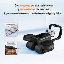 MERACH Ab Rollers - Black Four Wheels - View 7