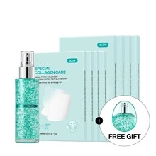 [Annuaa] PDRN Collagen Glow Facial Serum Spray L Facial Mist, PDRN Hyaluronic Acid Capsule Mist, Hydrating, Glass Skin, Glow Makeup, Collagen, Korean Skincare, Cakey Makeup - Collagen - Xem 1