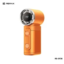 REMAX RS-SF25/RS-SF26 手持風扇，行李箱用迷你風扇，金屬手持風扇，可充電便攜式，多段調速靜音戶外冷卻風扇 - 手持風扇 - 查看 15