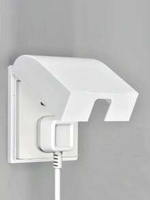 Waterproof Outlet Cover, Transparent Junction Box, Waterproof Switch Outlet Cover, Transparent Self-Adhesive Waterproof Cover - Outlet And Switch Splash Guard, Transparent Plastic Cable Management Partition, Battery-Free, Outdoor Electrical Accessory | Transparent Cover Design - Multicolor - View 3