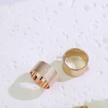 2 chiếc kẹp khăn quàng cổ nhỏ gọn, tối giản, bằng đồng mờ, cao cấp, đa năng, phụ kiện thời trang, quà tặng bạn gái/sinh nhật. - A - Xem 5
