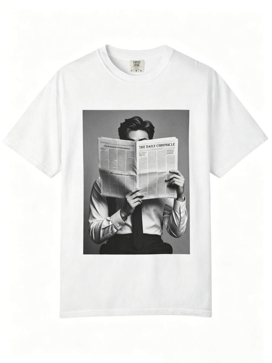 Arirang Bangtan Members Shirt: Vintage  T-Shirt - White - View 1