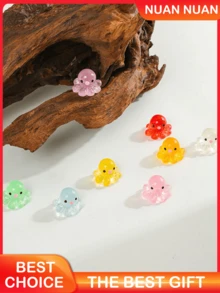 20 con bạch tuộc mini phát sáng bằng nhựa, đồ trang trí bạch tuộc bằng nhựa nhiều màu sắc, bạch tuộc phát sáng, đồ trang trí bạch tuộc mini bằng nhựa phát sáng, mặt dây chuyền bạch tuộc phát sáng, thích hợp làm quà tặng Giáng sinh, Ngày lễ tình nhân, Lễ tốt nghiệp, Ngày của Mẹ (Màu ngẫu nhiên) - Nhiều màu - Xem 9