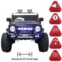 Joykoo Kids Electric Vehicles - Black - View 3