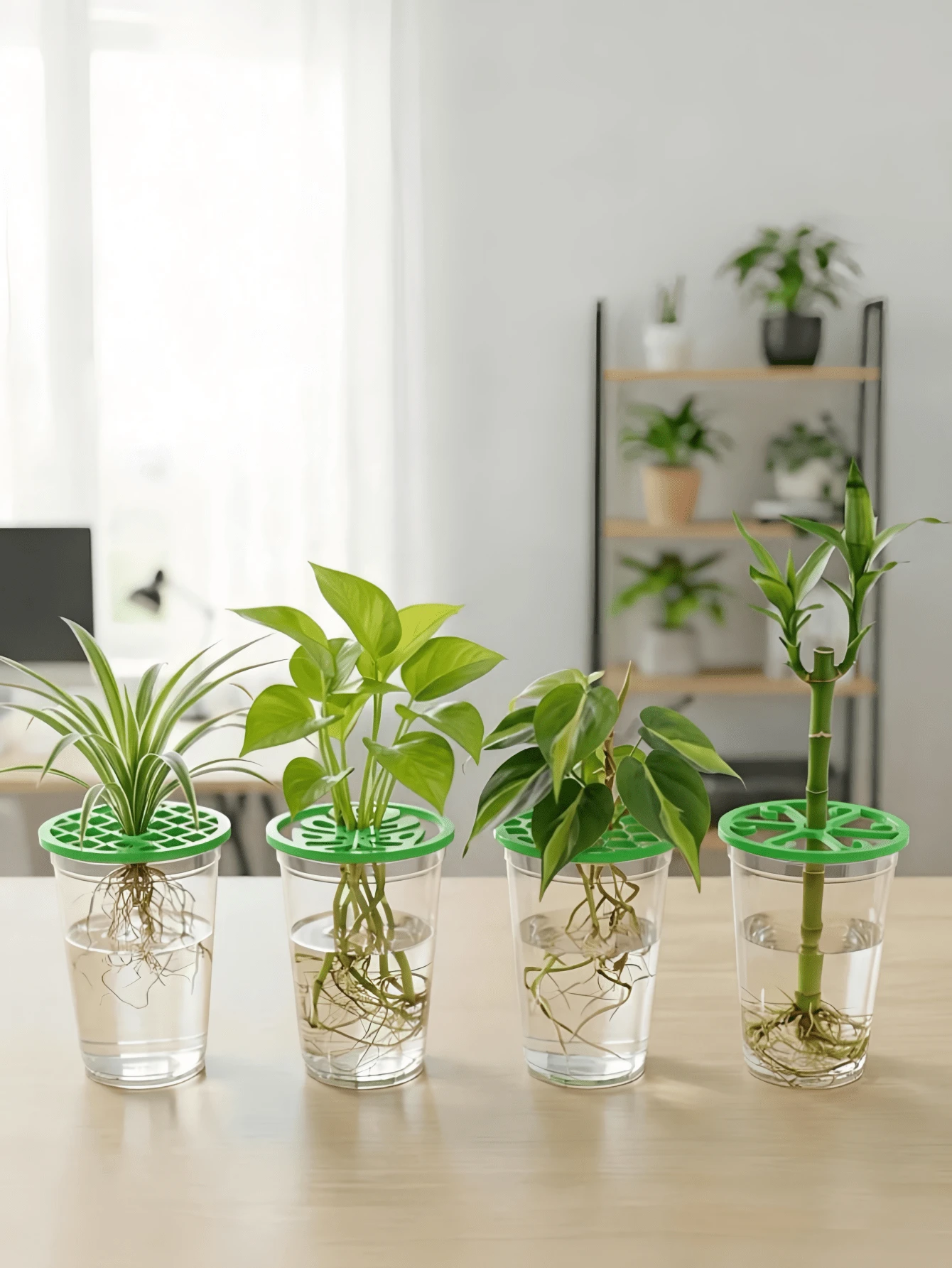 1件 4種款式可重複使用小型植物育苗盤，種子發芽罩，穩定種子發芽並促進盆栽植物根部生長，園藝盤，可重複使用且易於清潔，植物園藝，現代園藝，盆栽工具，室內/室外使用，懸掛花盆/花盆，植物盆