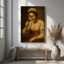 1pc Framed Canvas Wall Art Prints Poster, Funny Victorian Bathroom Canvas Wall Art Vintage Lady Toilet Humor Poster Print Classic Amusing Lady Man Art Posters Canvas Print Painting For Living Room Bedroom Office Bathroom Dorm Home Decor, Ready To Hang - đóng khung - Xem 6