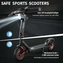 Adult Electric Bicycle,400W Motor,36V 10Ah Battery,8.5inch Air  Tires,Top Speed Of 30 Miles Per Hour,Range Of 30Miles,All-Terrain Electric Bicycle.Effortless Mobility For The Modern City Dweller - 基本的 - 查看 5