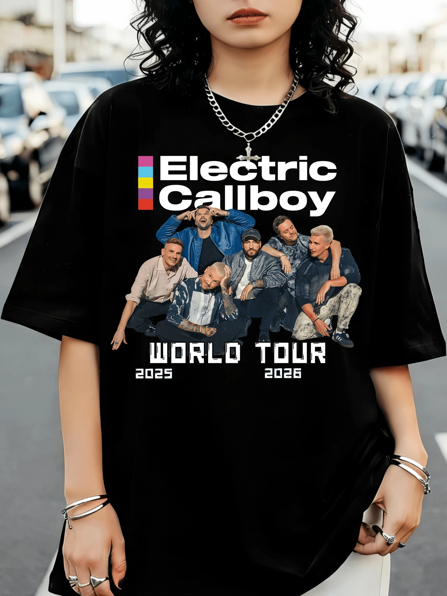 Electric Callboy T-Shirt 2025-2026 World Tour - Black - View 1