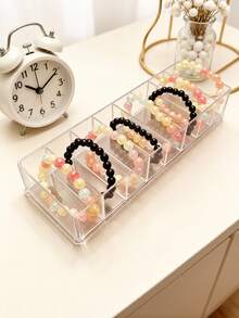 1 hộp đựng hạt/vòng tay/đồng hồ trong suốt - Trong sáng - Xem 2
