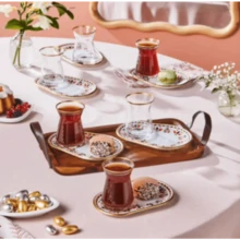 Karaca Tulip 12-Teiliges Tee-Set - Verschiedenfarbig - Übersicht 2