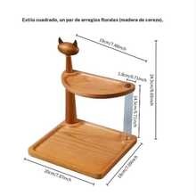 Desktop Storage & Display Box - Natural Wood Color - View 2