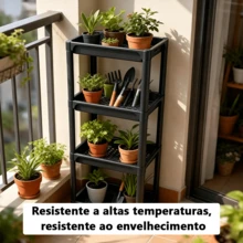 Organizer Shelf With 4 Shelves, Ideal For Kitchen, Bathroom And Bedroom, Large And Small Sizes. - 大的 - 查看 6