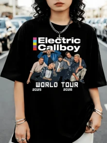 Electric Callboy T-Shirt 2025-2026 World Tour - Black - View 6