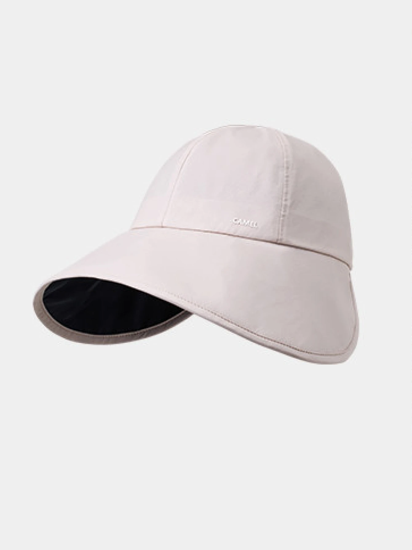 CAMEL CROWN 户外休闲棒球帽,夏季防晒棒球帽,宽檐遮阳帽,户外防晒帽 - 淺卡其 - 查看 1