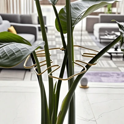 1 Giá đỡ cây trồng bền chắc, có thể điều chỉnh, giá để cây bằng gang, dụng cụ cố định và trang trí cây trồng trong chậu ngoài trời, hệ thống hỗ trợ ổn định cây, giàn leo bằng kim loại, giá giữ cây, giá đỡ cây, thanh đỡ cây hoa, khung huấn luyện cây leo bằng kim loại, có lợi cho sự phát triển khỏe mạnh của cây, cấu trúc hỗ trợ cây | Bộ ổn định kim loại hỗ trợ cây leo, lựa chọn hỗ trợ làm vườn lý tưởng để đảm bảo sức khỏe và vẻ đẹp của cây.
