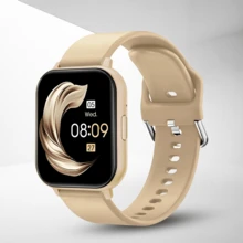 QAGSFLC 1 pieza Reloj inteligente deportivo unisex cómodo con correa de silicona, llamadas inalámbricas, podómetro, calorías, seguimiento de fitness, modo deportivo, control remoto de cámara, control de música, recordatorio de alarma, notificación de mensajes, reloj inteligente deportivo multifunción, adecuado como regalo de vacaciones - Multicolor - Ver 19