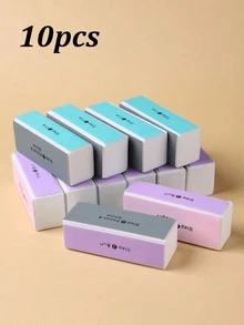 10 cái khối mài móng 4 chiều, khối mài bóng móng, dũa móng cho móng tự nhiên và móng acrylic, dụng cụ làm móng chuyên nghiệp, dụng cụ nghệ thuật làm móng, dụng cụ làm móng cho mùa tựu trường, dụng cụ làm móng. - Nhiều màu - Xem 11